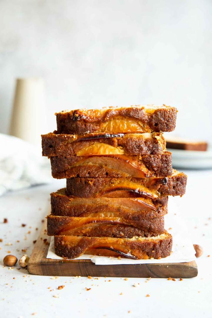 Honey Hazelnut Quince Cake - the perfect fall dessert