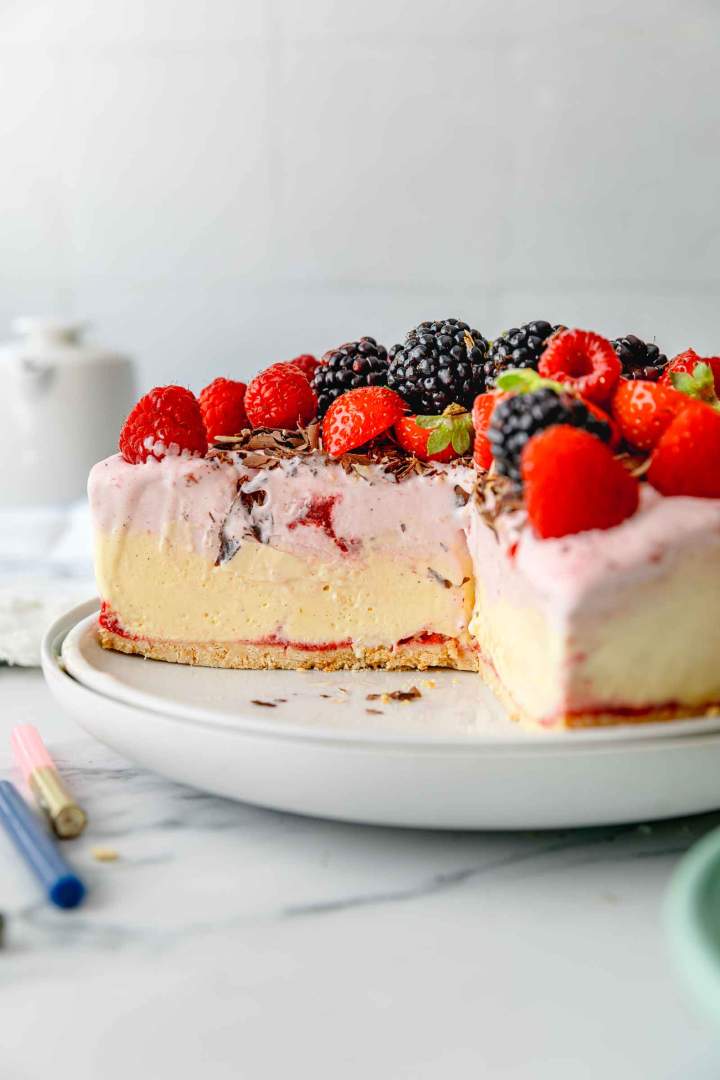 Berry Icebox Cake