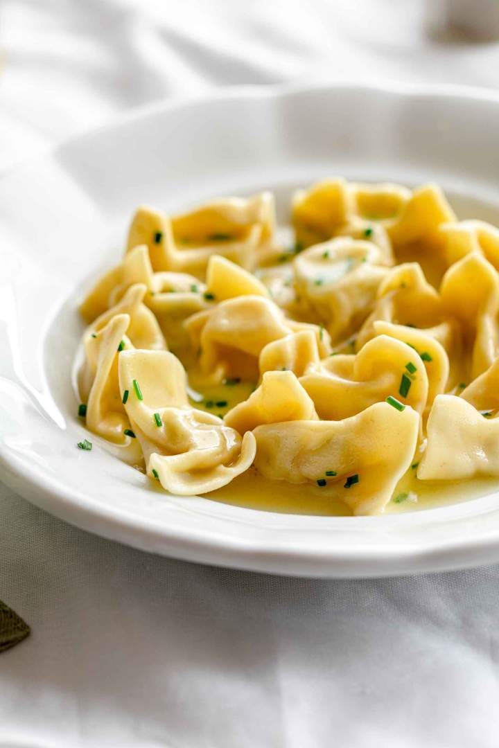 Idrijski žlikrofi (Potato Filled Pasta)