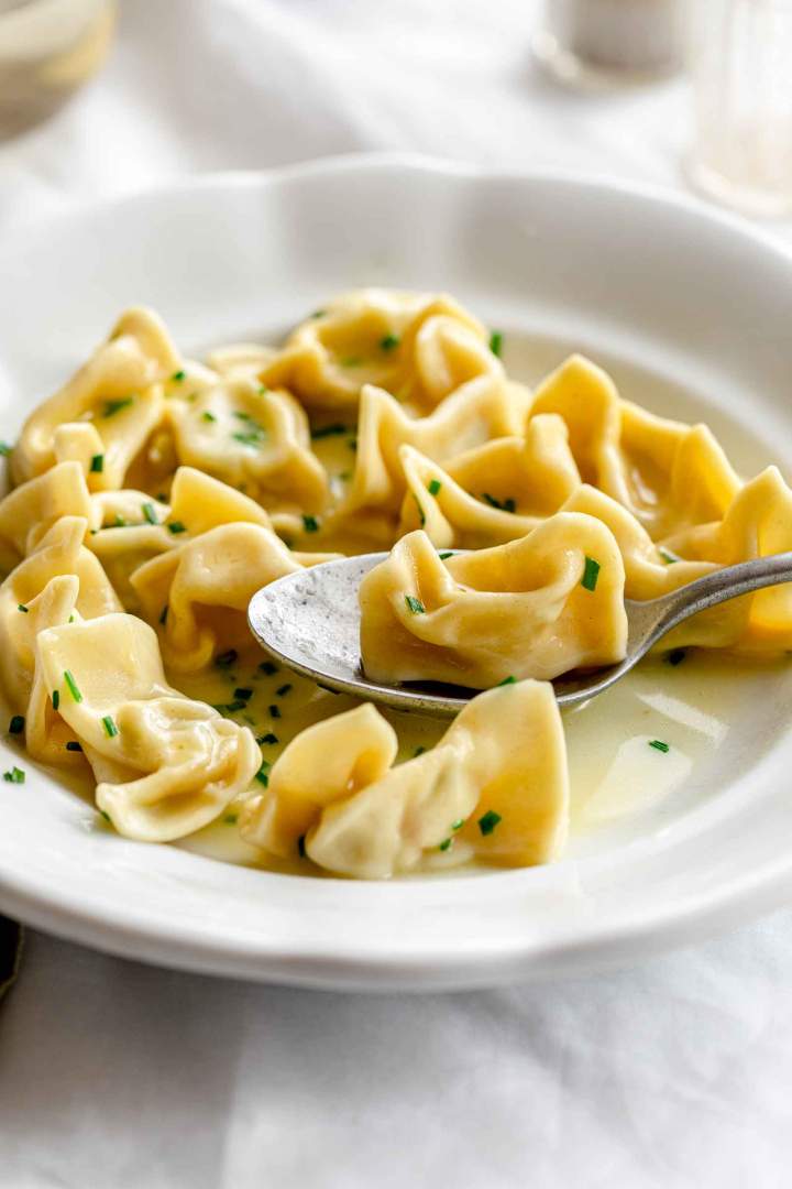 Idrijski žlikrofi (Potato Filled Pasta)