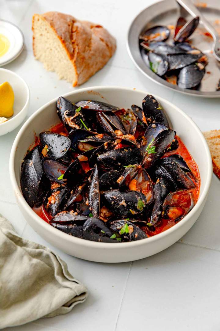 Mussels in Tomato Sauce