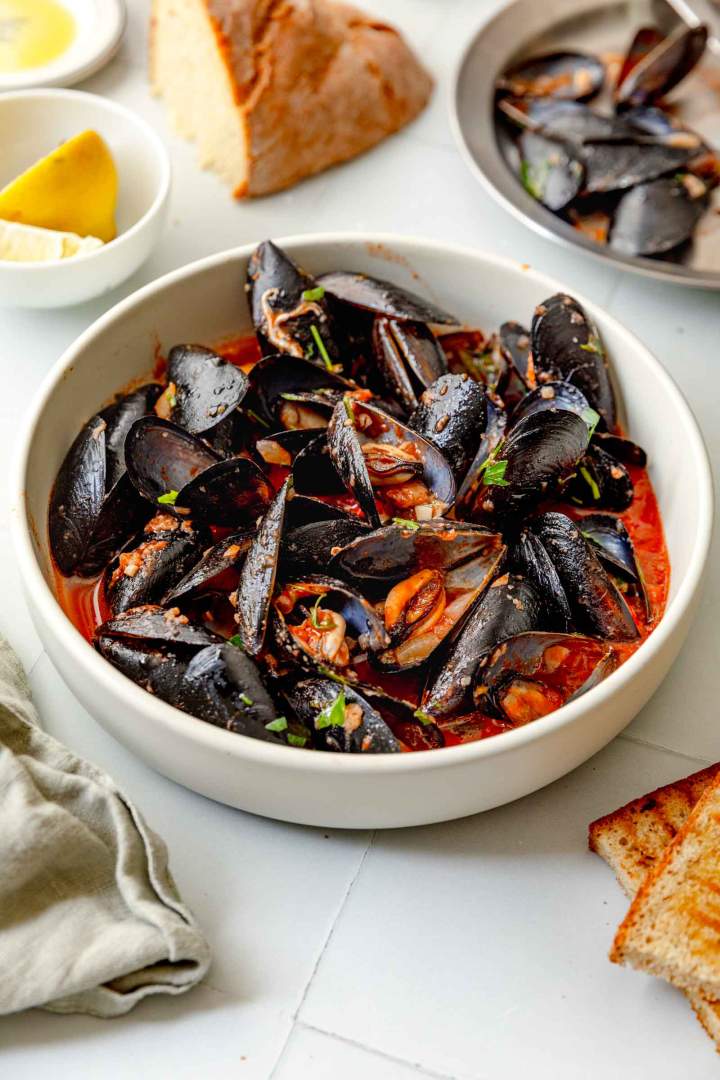 Mussels in Tomato Sauce