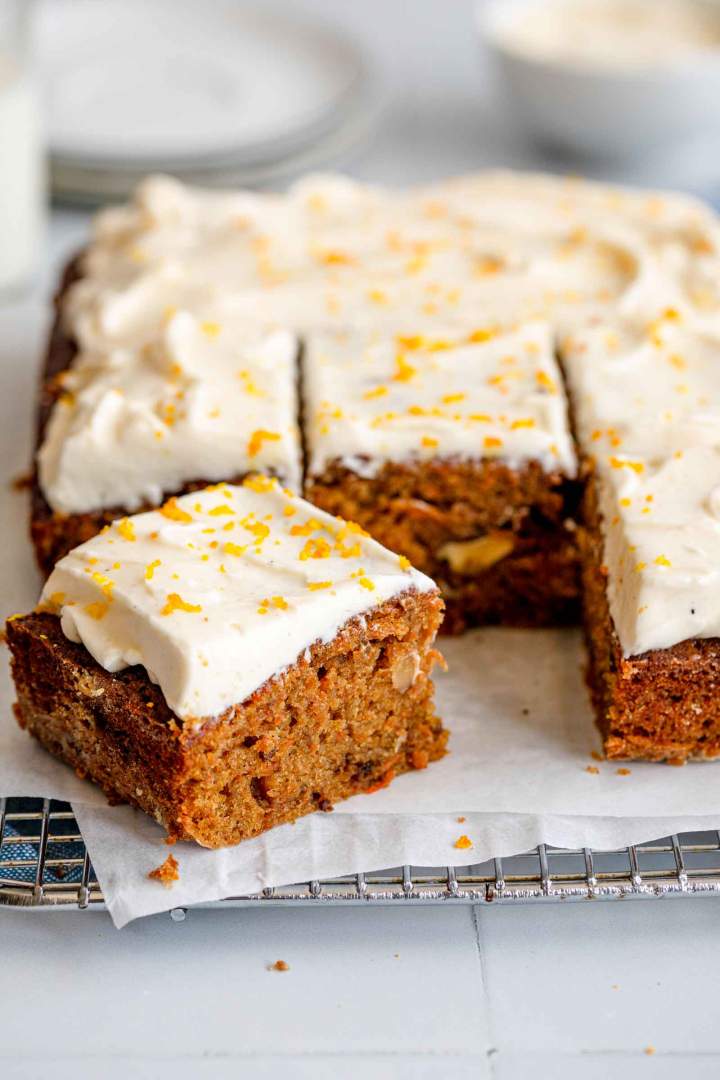 Carrot Cake with Cream Cheese Buttercream Frosting