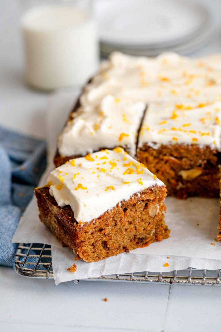 Carrot Cake with Cream Cheese Buttercream Frosting