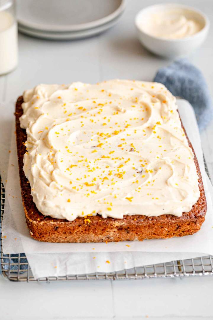 Carrot Cake with Cream Cheese Buttercream Frosting