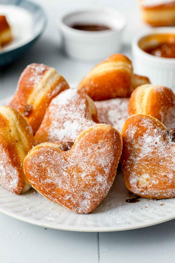 Heart-Shaped Doughnuts