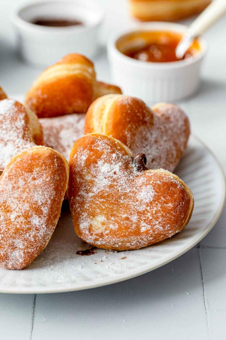 Heart-Shaped Doughnuts