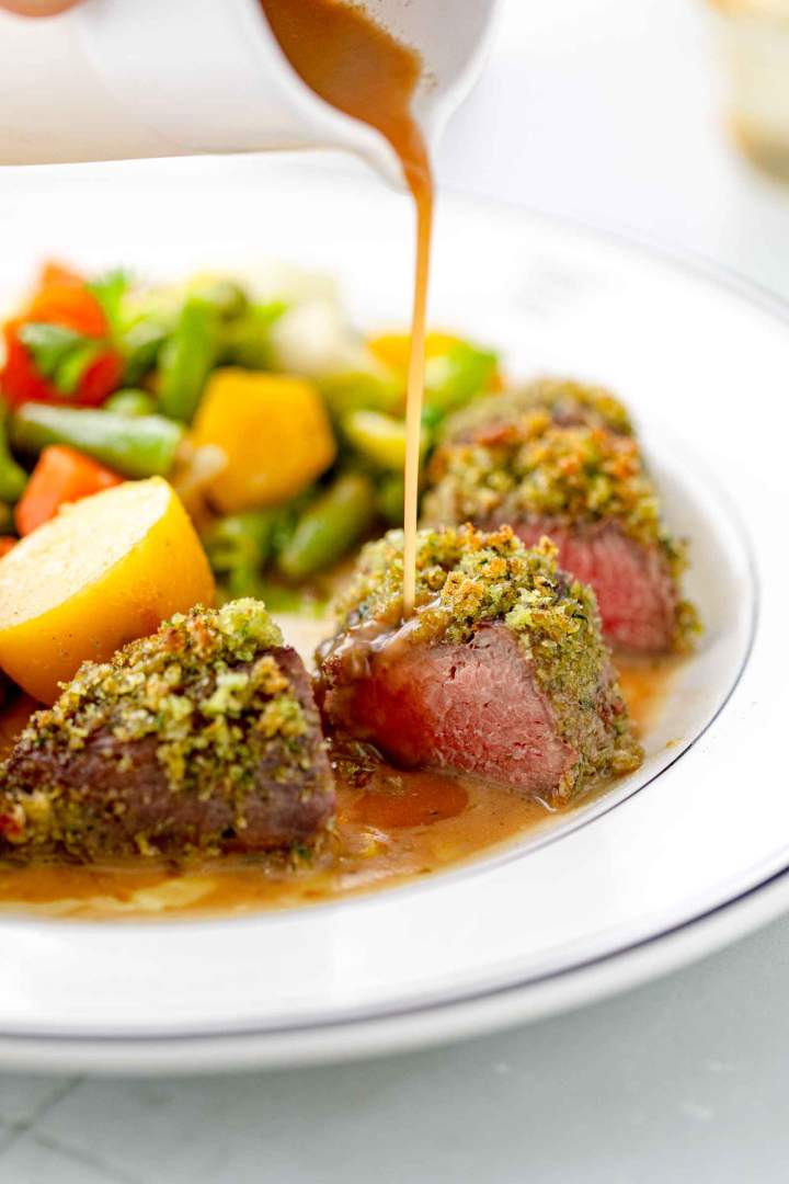 Herb-Crusted Lamb Fillet