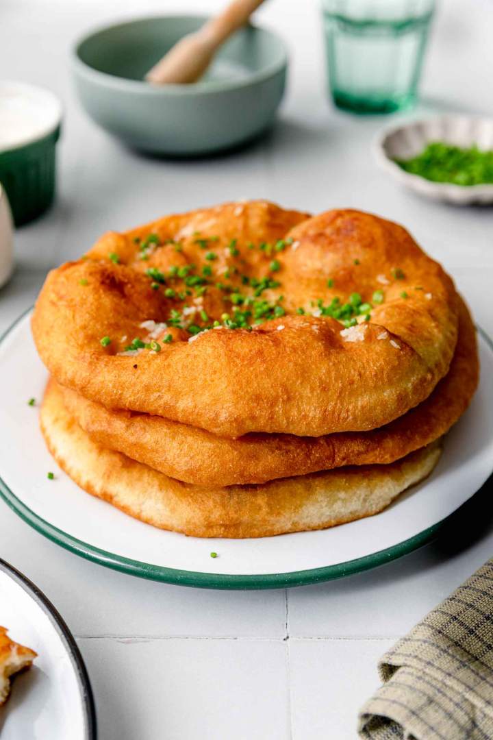 Fried Flatbread (Langos)