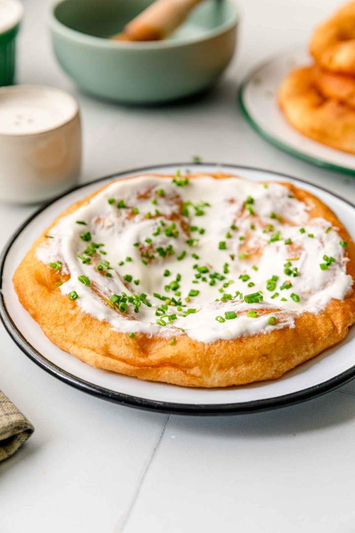 Fried Flatbread (Langos)