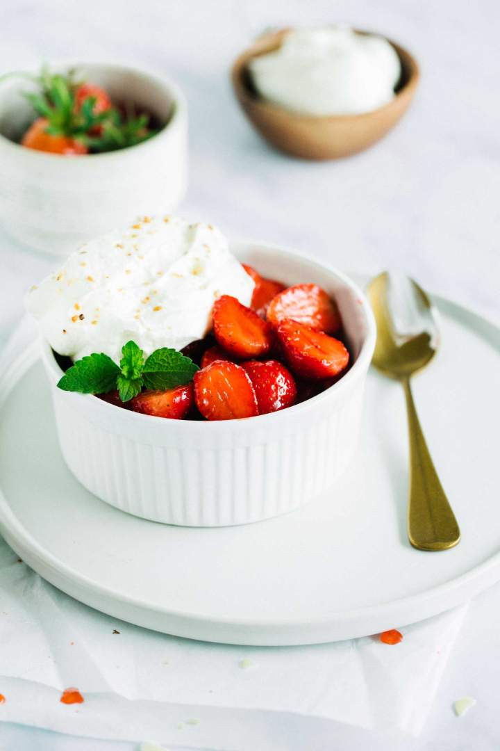 Macerated Strawberries