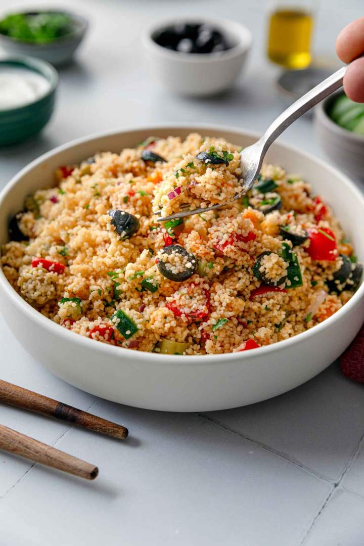 Mediterranean Couscous Salad​