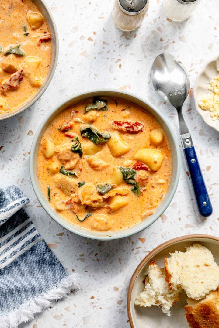 Marry Me Chicken Gnocchi Soup