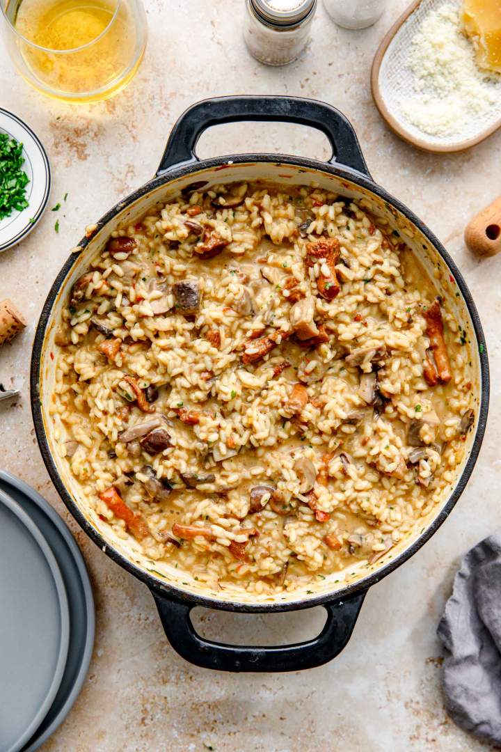 Mushroom Risotto 