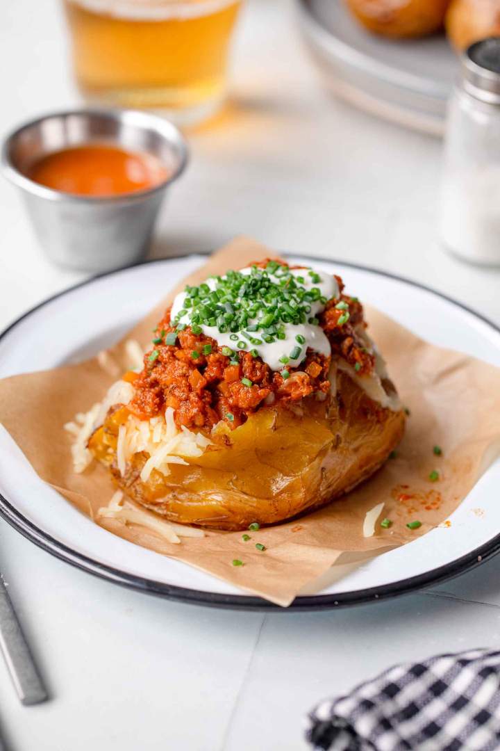 Beef Baked Potatoes