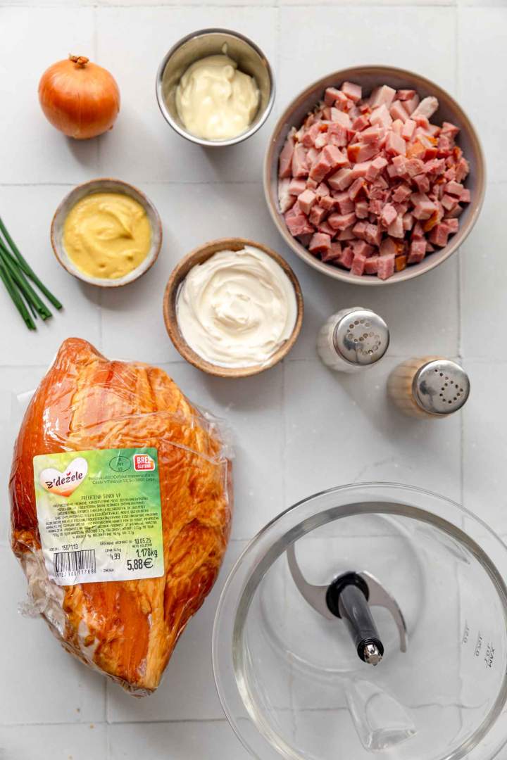 Ham Spread ingredients