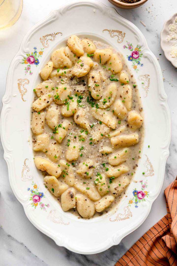 Gnocchi with Tartufata Sauce