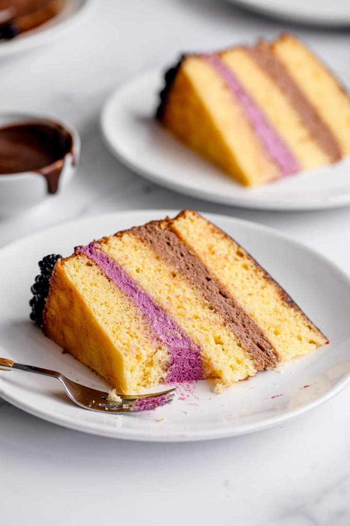 Nutellina torta z robidami