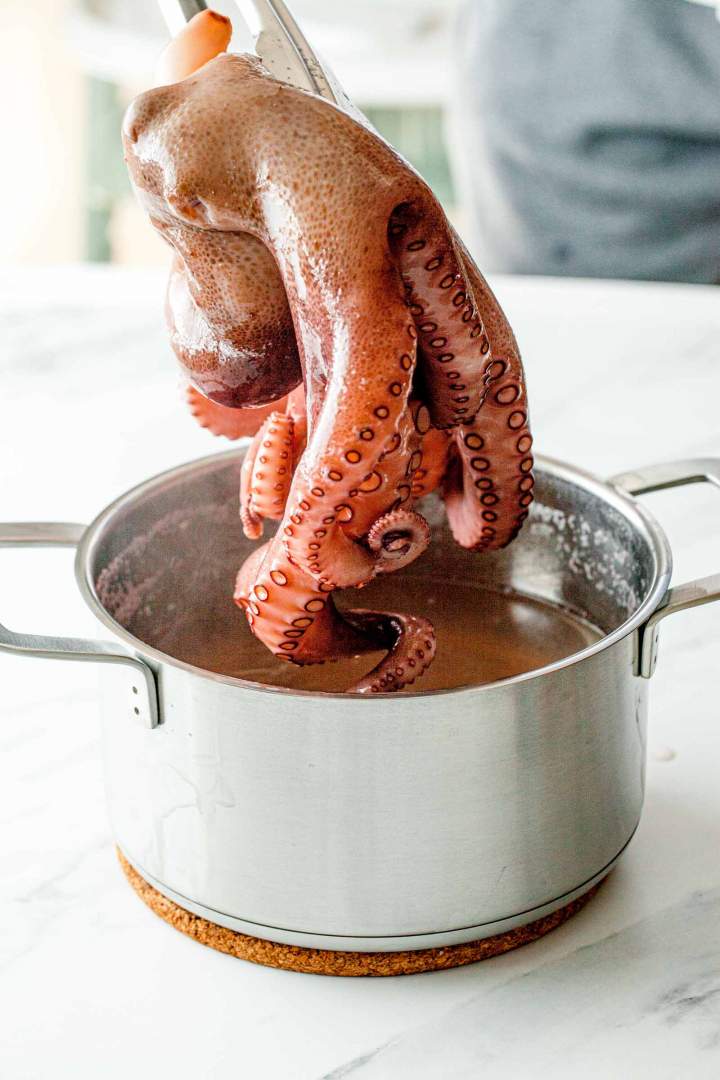 Cooking Octopus