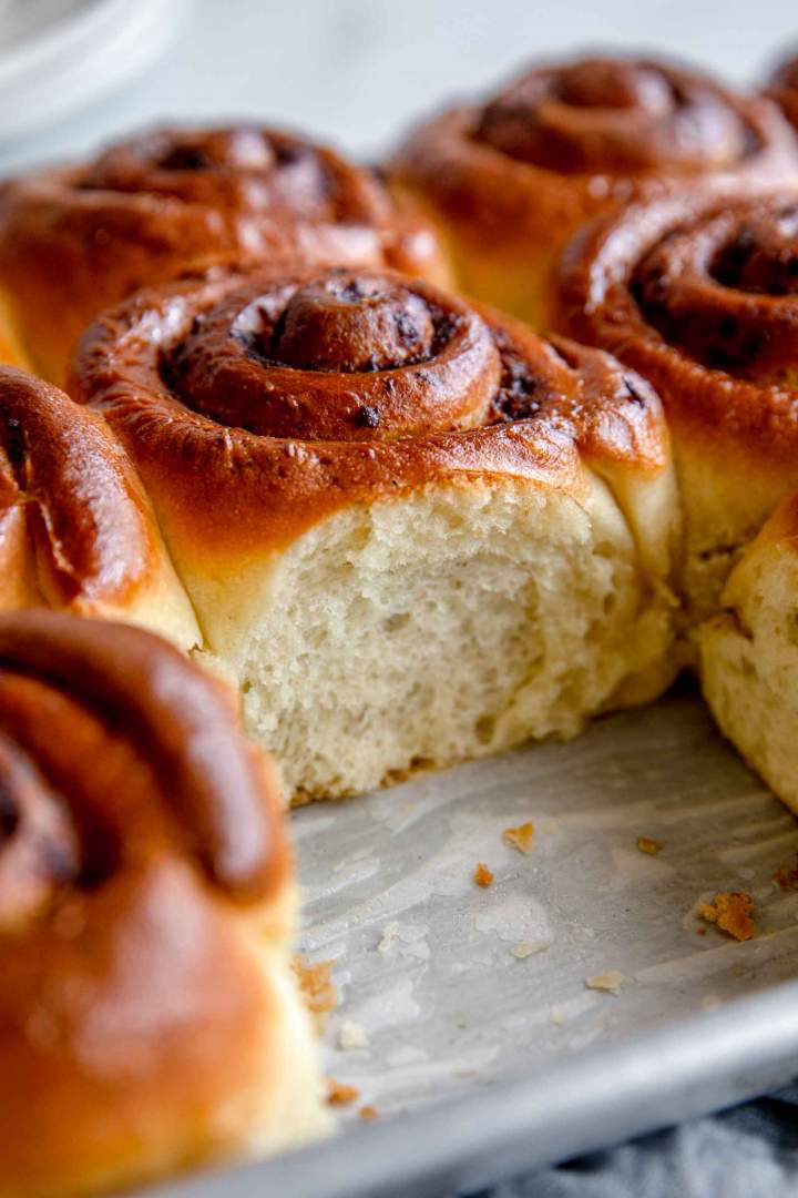 Savory Bread Rolls with Crispy Pork Lard