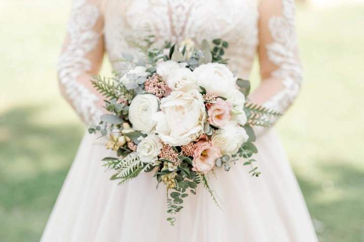 Our intimate spring wedding wedding bouquet by jernejkitchen.com