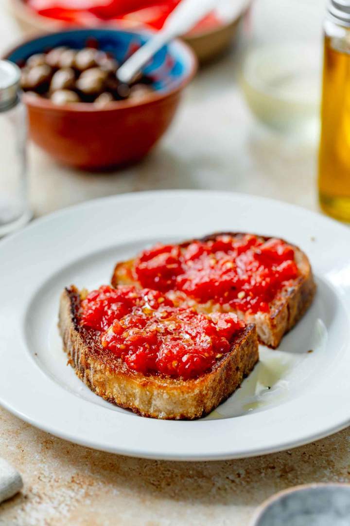 Pan con tomate 