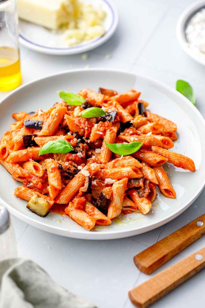 Pasta Alla Norma - Easy Sicilian Eggplant Pasta