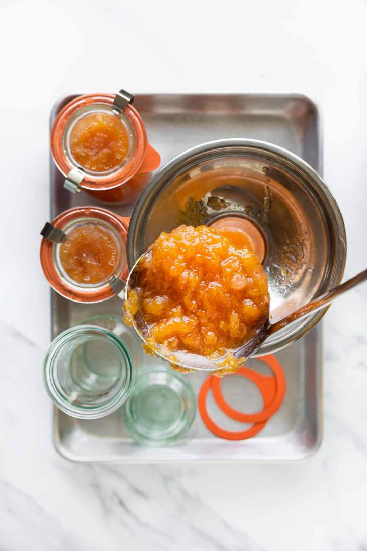 Canning Peach Jam