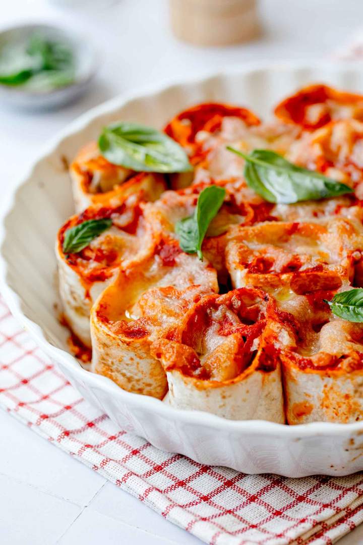 Pizza Tortilla Roll-Ups