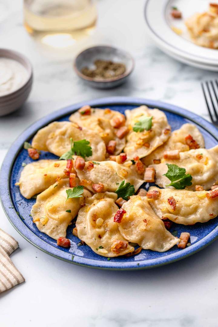 Pierogi (žepki s krompirjem in skuto)