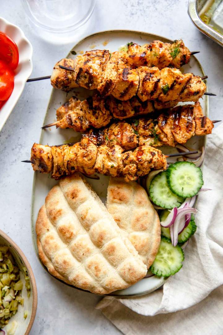 Mediteranska piščančja nabodala