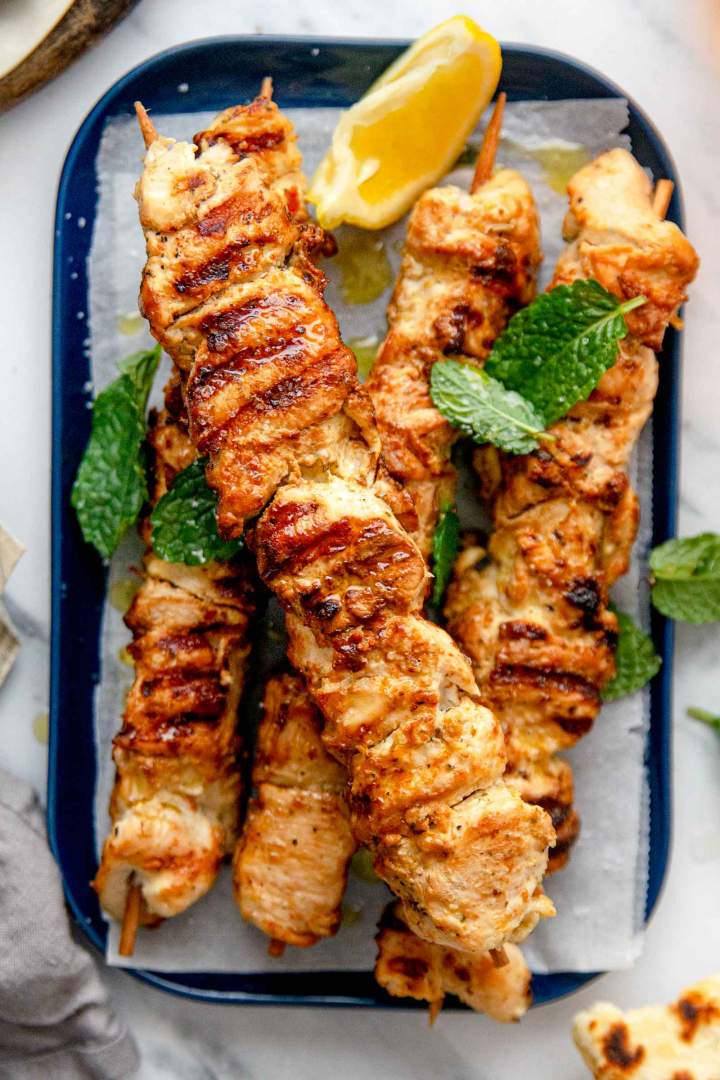 Marinated Chicken Skewers