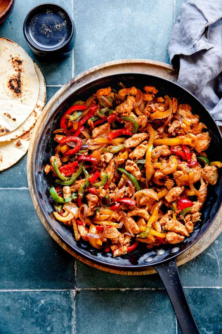 Piščančji fajitas