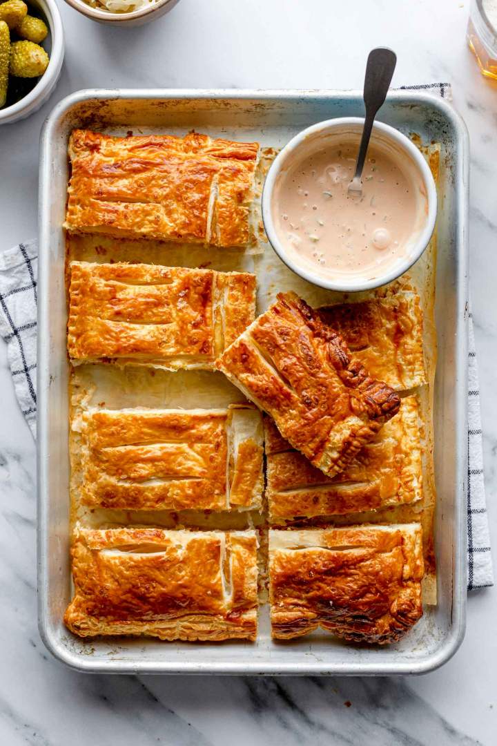 Pita s šunko, sirom in kislim zeljem