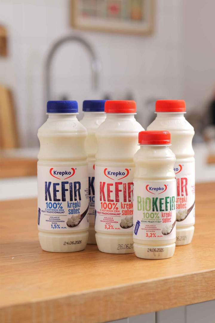 Cheese Stuffed Flatbread with Kefir