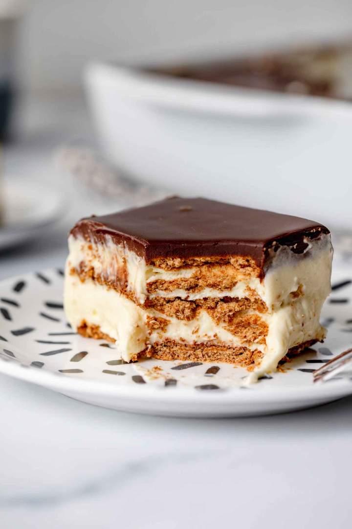 Kremne puding rezine s čokolado