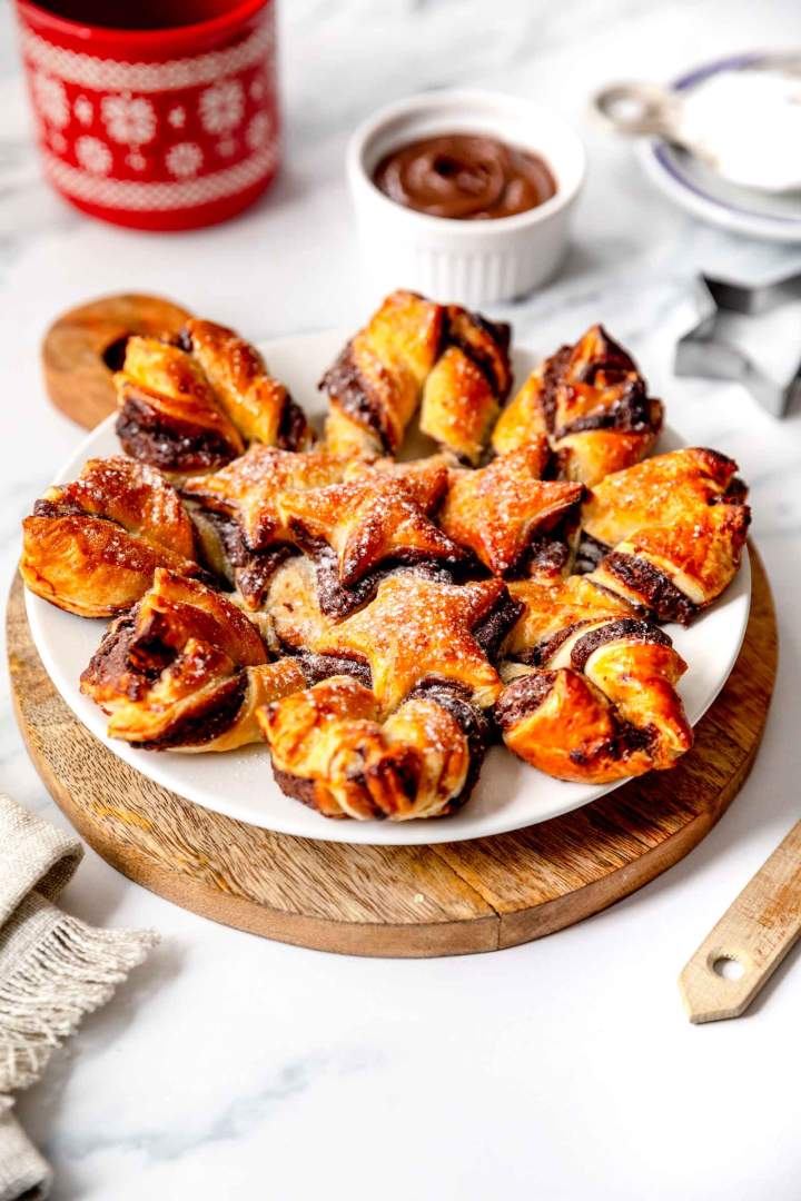 Praznična čokoladna zvezda