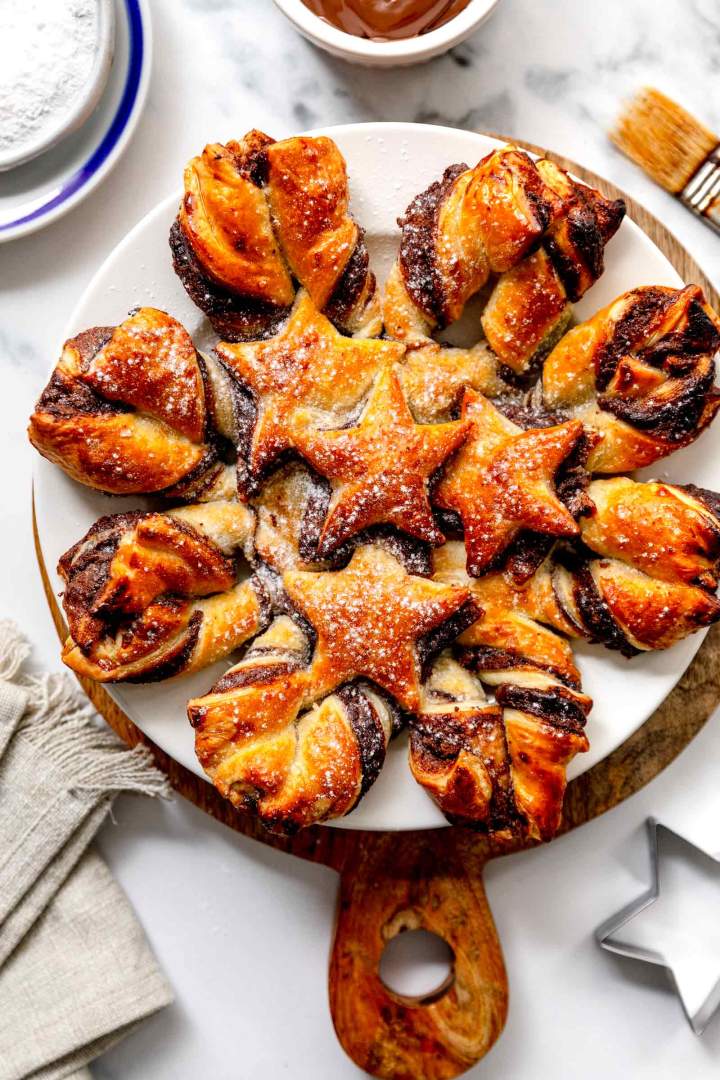 Praznična čokoladna zvezda