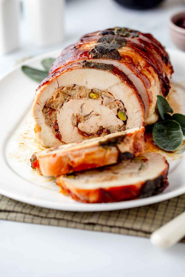 Turkey Roulade with Prosciutto