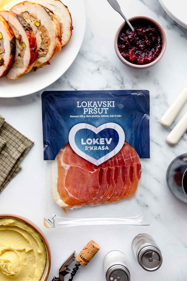 Turkey Roulade with Prosciutto
