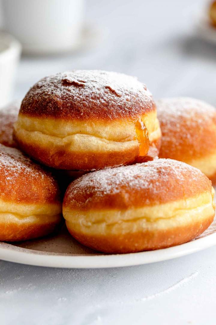 Berliner Doughnut with Jam