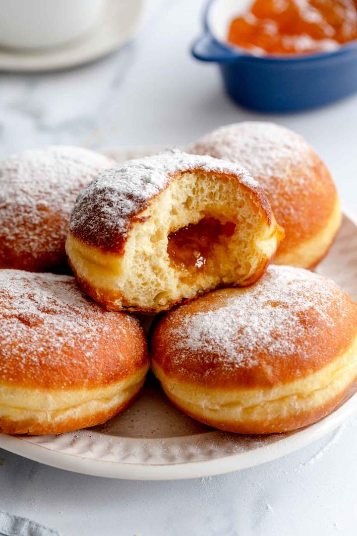 Berliner Doughnut with Jam
