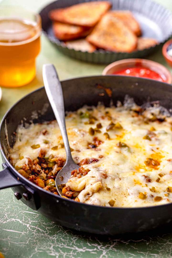 Mexican-Inspired Queso Fundido