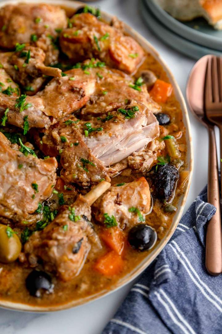 Mediterranean Rabbit Stew