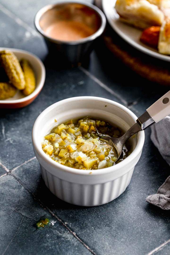 Omaka s kumaricami (Relish)