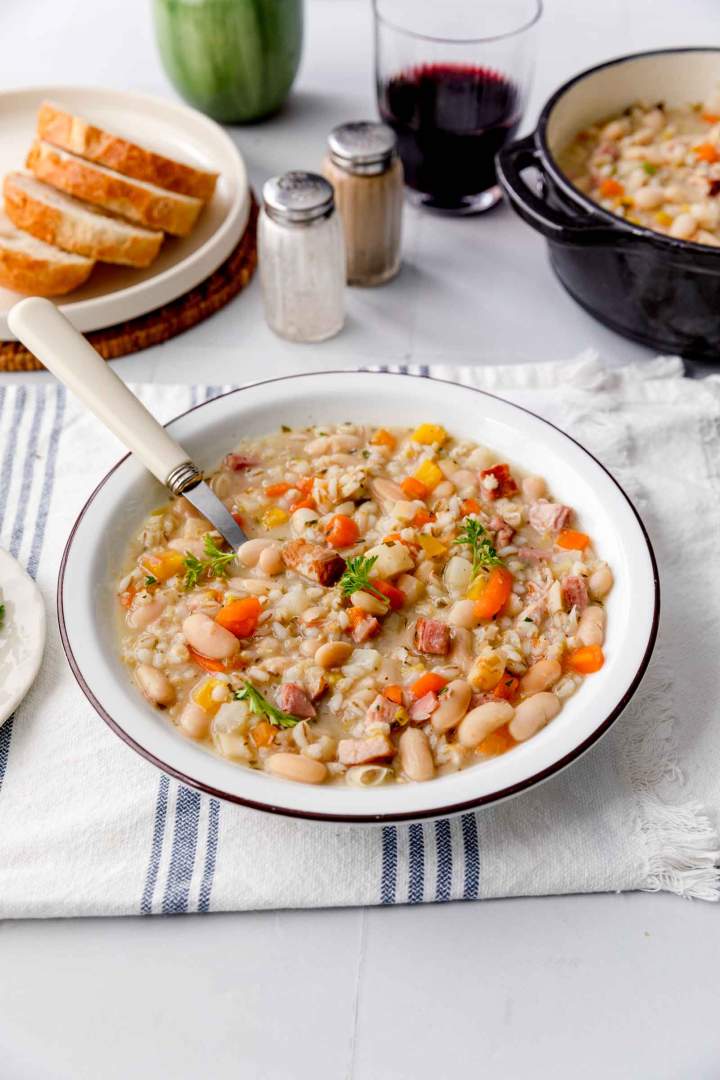 Bean Barley Soup (Ricet)