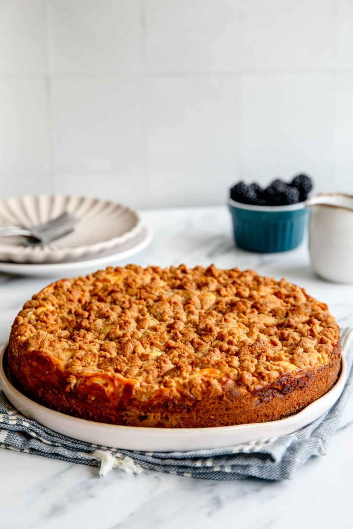 Blackberry Cream Cheese Coffee Cake