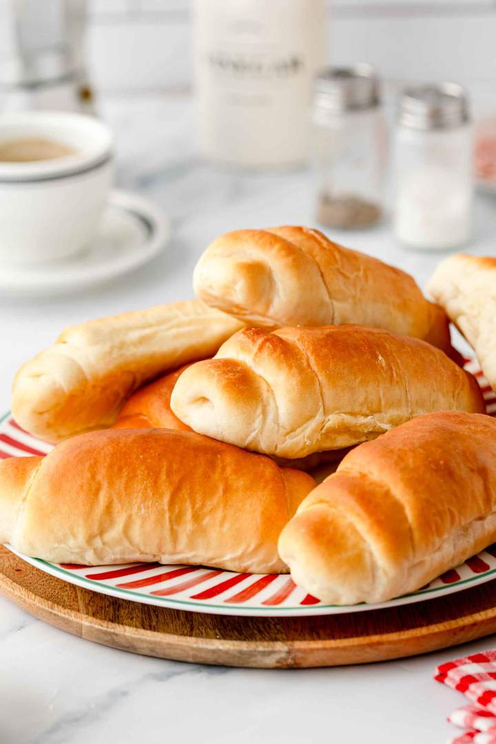 Rogljički s šunko in sirom