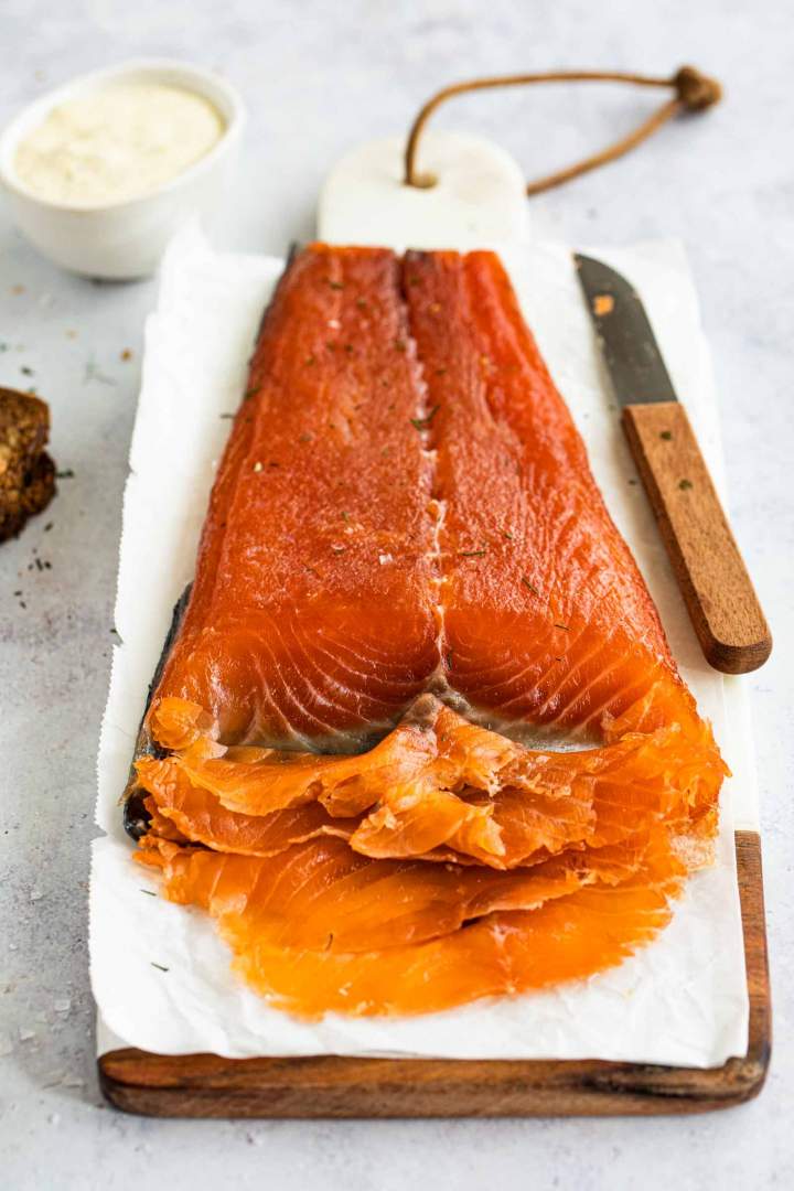 How to make Cured Salmon Gravlax