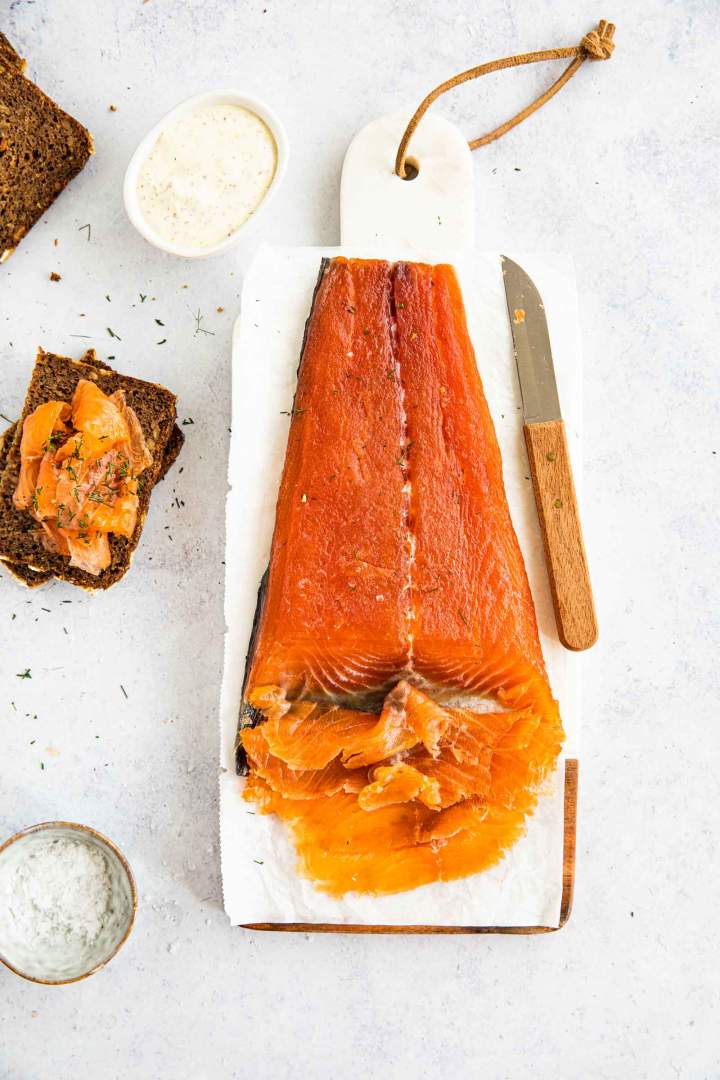 Cured Salmon Gravlax